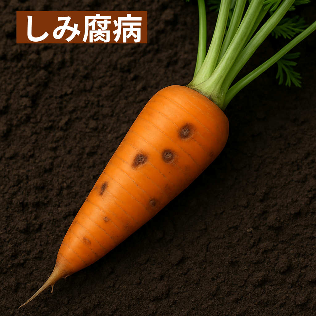 【完全保存版】ニンジンに根の上部に黒いしみ、、「しみ腐病」徹底対策ガイド | 畑と菜園の相談室